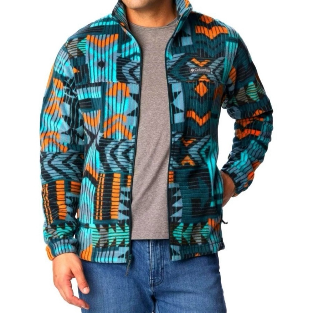 NWOT - Columbia Steens Mountain™ Printed Fleece Jacket